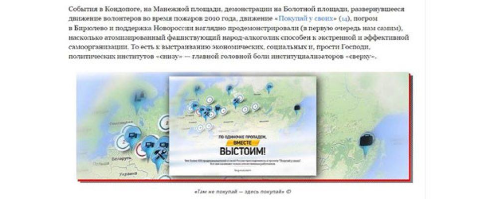 «Спутник и Погром» о нашем проекте